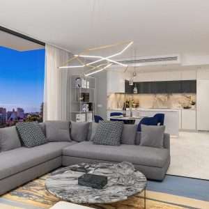 GAIA Residences Living Room
