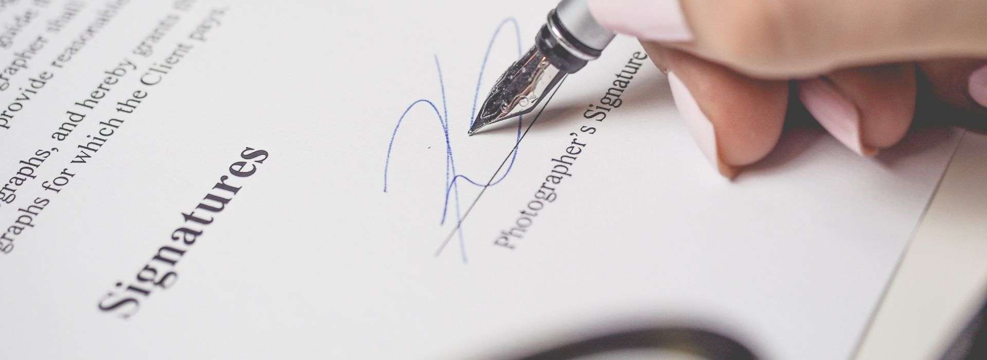 signing immigration documents