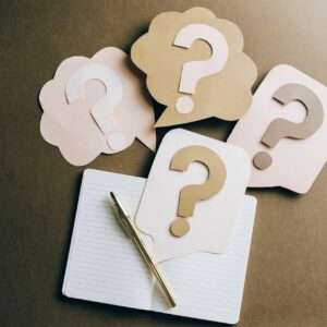 question marks