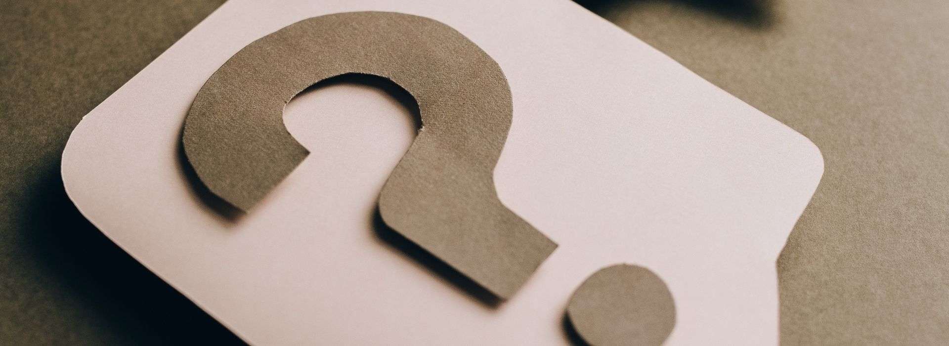 investing question mark